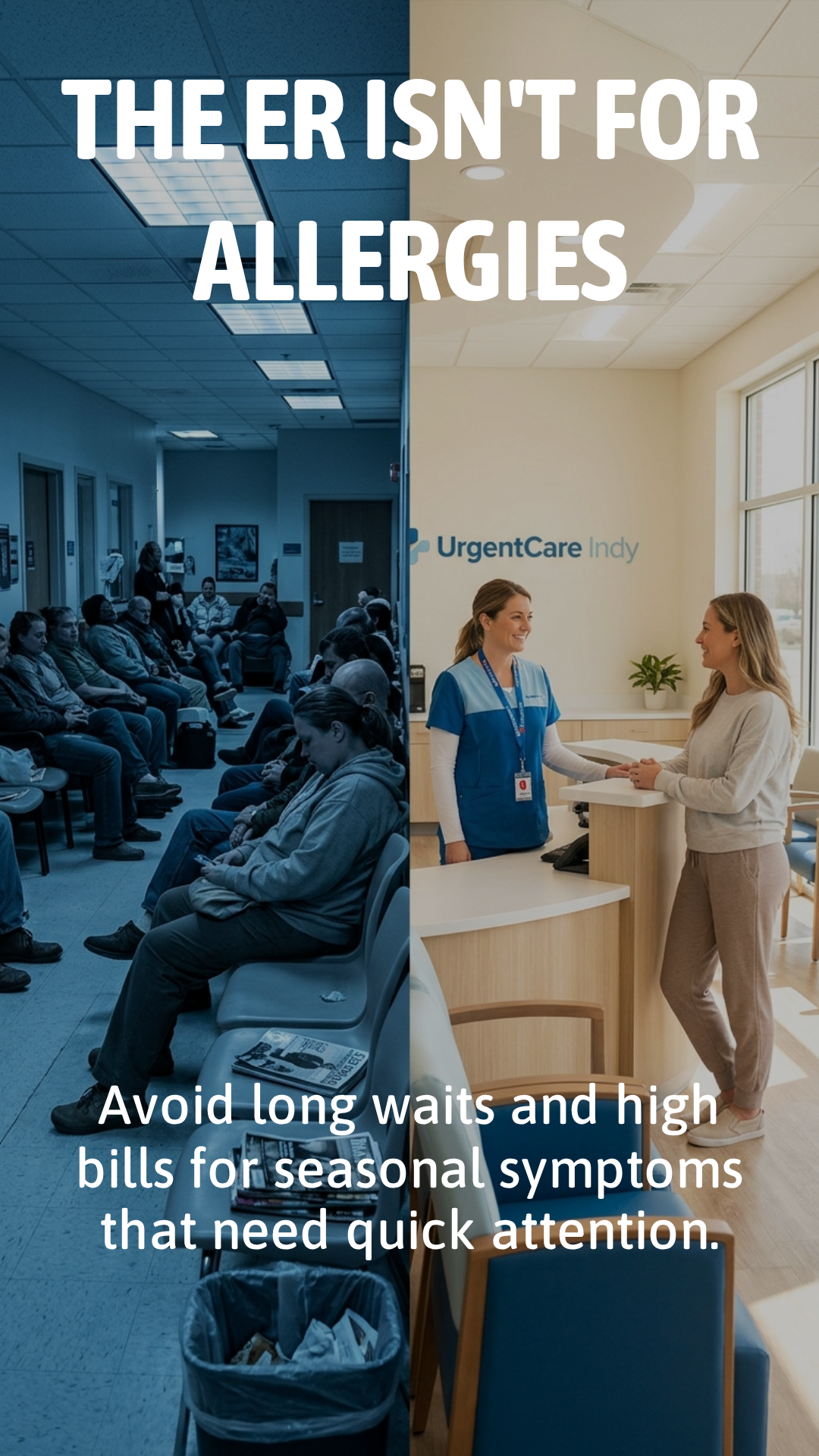 UrgentCare Indy brand creative